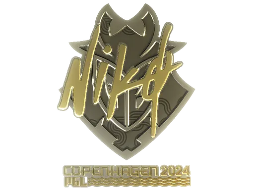 印花 | NiKo（金色）| 2024年哥本哈根锦标赛