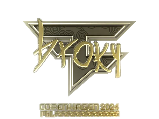印花 | broky(金色)| 2024年哥本哈根锦标赛