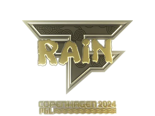 印花 | rain(金色)| 2024年哥本哈根锦标赛