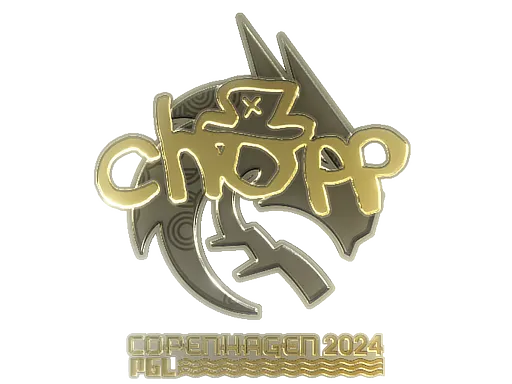 印花 | chopper（金色）| 2024年哥本哈根锦标赛
