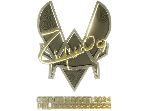 印花 | ZywOo（金色）| 2024年哥本哈根锦标赛