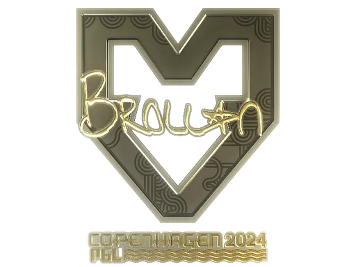 印花 | Brollan（金色）| 2024年哥本哈根锦标赛