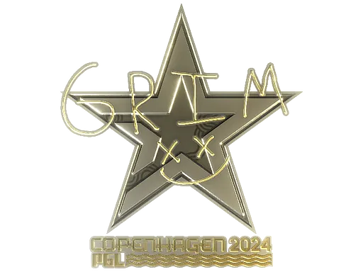 印花 | Grim（金色）| 2024年哥本哈根锦标赛