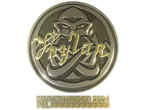 印花 | Kylar(金色)| 2024年哥本哈根锦标赛