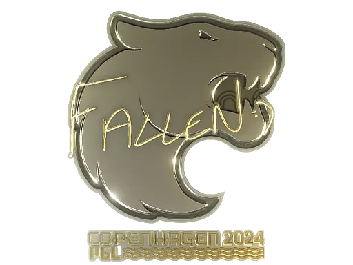 印花 | FalleN（金色）| 2024年哥本哈根锦标赛