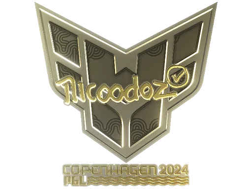 印花 | nicoodoz(金色)| 2024年哥本哈根锦标赛