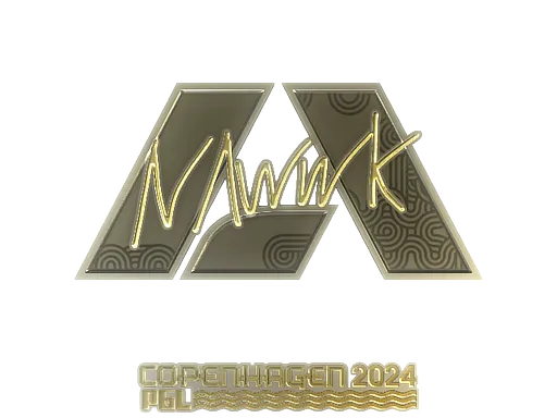 印花 | nawwk（金色）| 2024年哥本哈根锦标赛