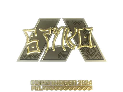 印花 | STYKO（金色）| 2024年哥本哈根锦标赛