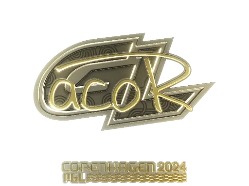 印花 | acoR(金色)| 2024年哥本哈根锦标赛