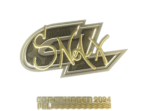 印花 | Snax(金色)| 2024年哥本哈根锦标赛