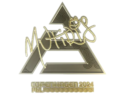 印花 | MUTiRiS（金色）| 2024年哥本哈根锦标赛