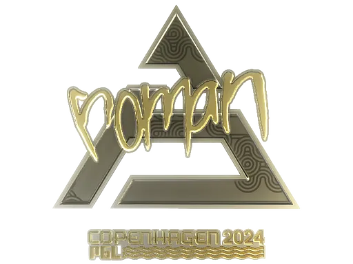 印花 | roman(金色)| 2024年哥本哈根锦标赛