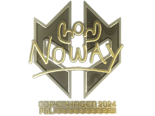 印花 | noway(金色)| 2024年哥本哈根锦标赛