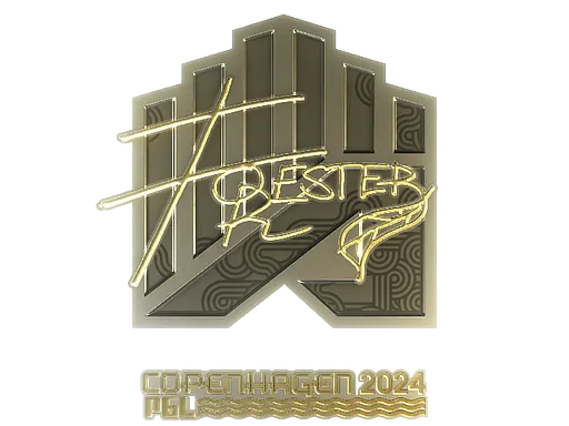 印花 | Forester（金色）| 2024年哥本哈根锦标赛