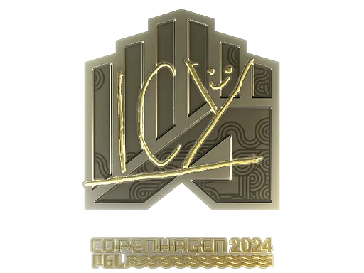 印花 | ICY(金色)| 2024年哥本哈根锦标赛