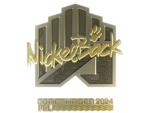 印花 | NickelBack(金色)| 2024年哥本哈根锦标赛