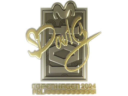印花 | dav1g（金色）| 2024年哥本哈根锦标赛