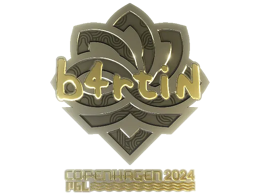 印花 | b4rtiN(金色)| 2024年哥本哈根锦标赛