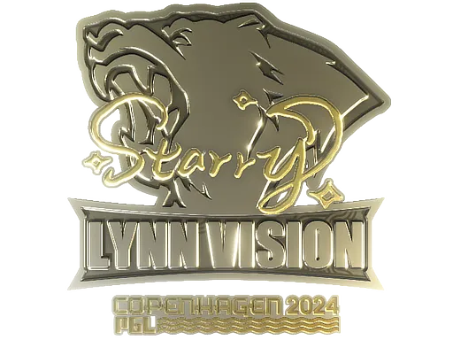 印花 | Starry(金色)| 2024年哥本哈根锦标赛