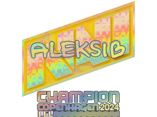 印花 | Aleksib（全息，冠军）| 2024年哥本哈根锦标赛