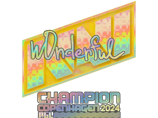 印花 | w0nderful（全息，冠军）| 2024年哥本哈根锦标赛