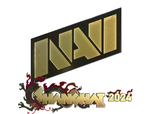 印花 | Natus Vincere（金色）| 2024年上海锦标赛