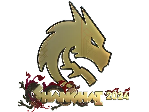 印花 | Team Spirit(金色)| 2024年上海锦标赛