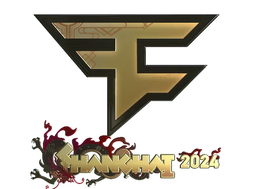 印花 | FaZe Clan（金色）| 2024年上海锦标赛