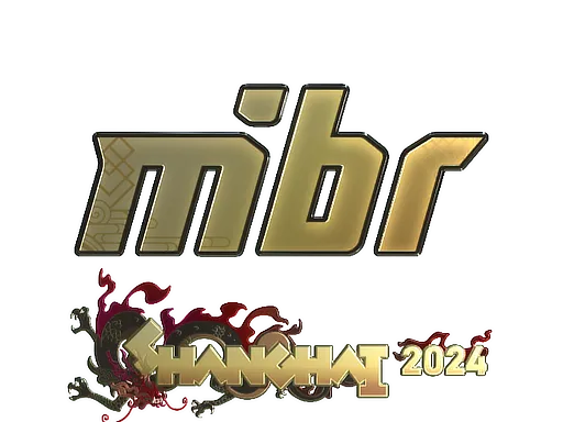 印花 | MIBR（金色）| 2024年上海锦标赛