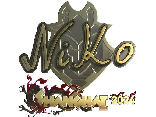 印花 | NiKo（金色）| 2024年上海锦标赛