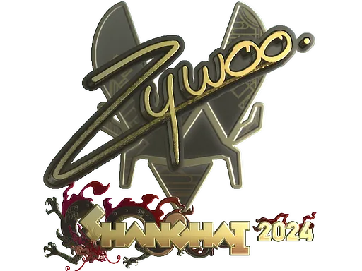 印花 | ZywOo(金色)| 2024年上海锦标赛