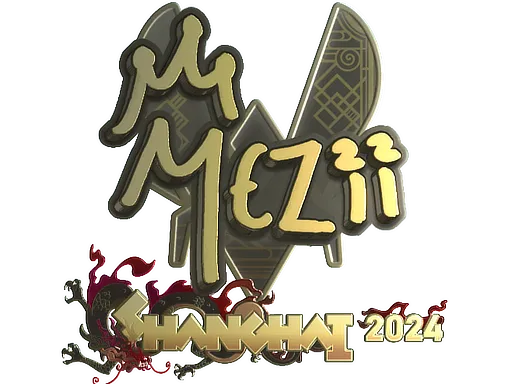 印花 | mezii（金色）| 2024年上海锦标赛