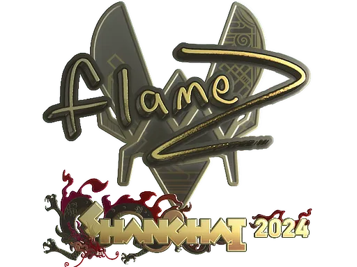 印花 | FlameZ（金色）| 2024年上海锦标赛