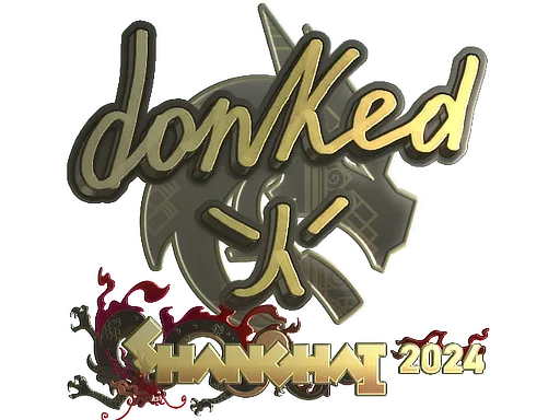 印花 | donk（金色）| 2024年上海锦标赛