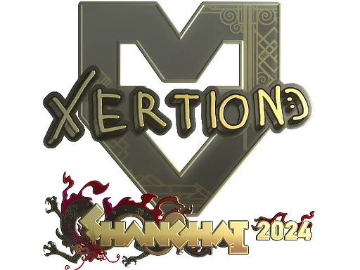 印花 | xertioN(金色)| 2024年上海锦标赛
