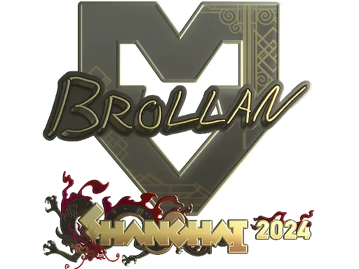 印花 | Brollan（金色）| 2024年上海锦标赛