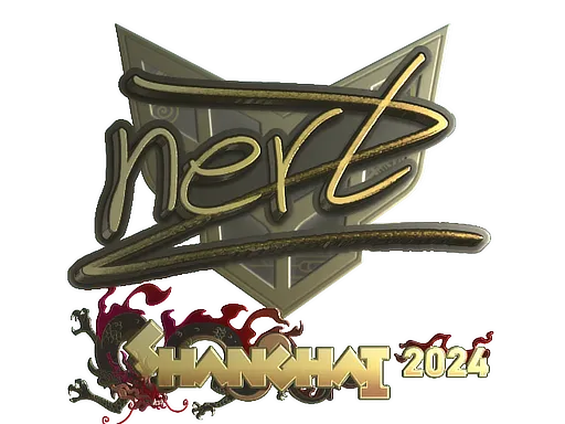 印花 | NertZ(金色)| 2024年上海锦标赛