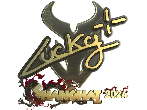 印花 | Lucky(金色)| 2024年上海锦标赛