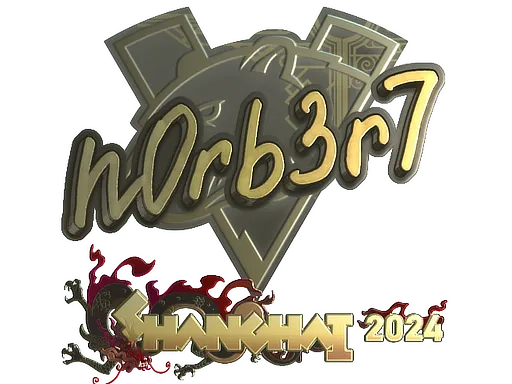 印花 | n0rb3r7(金色)| 2024年上海锦标赛
