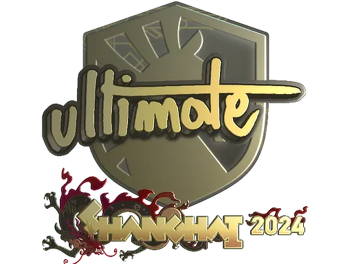 印花 | ultimate（金色）| 2024年上海锦标赛