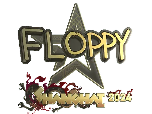 印花 | floppy（金色）| 2024年上海锦标赛