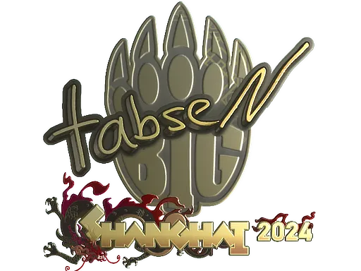 印花 | tabseN（金色）| 2024年上海锦标赛