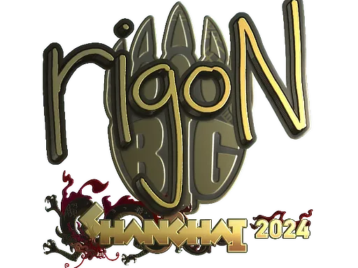 印花 | rigoN(金色)| 2024年上海锦标赛