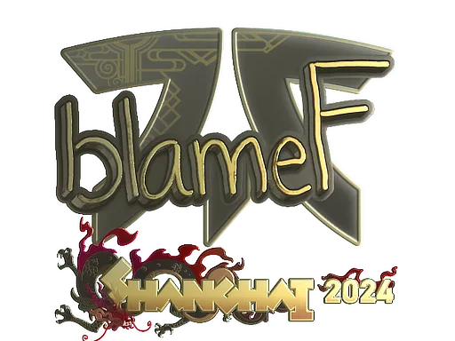 印花 | blameF(金色)| 2024年上海锦标赛