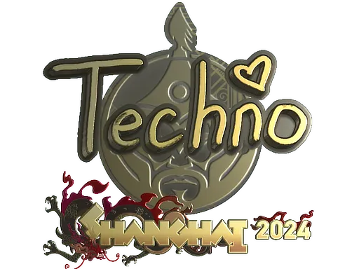 印花 | Techno4K（金色）| 2024年上海锦标赛
