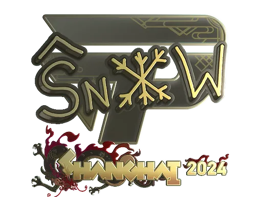 印花 | snow（金色）| 2024年上海锦标赛