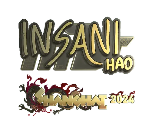 印花 | insani(金色)| 2024年上海锦标赛
