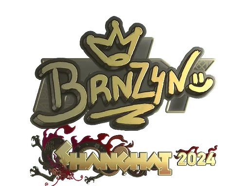印花 | brnz4n(金色)| 2024年上海锦标赛