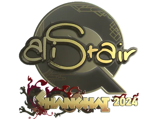 印花 | aliStair（金色）| 2024年上海锦标赛