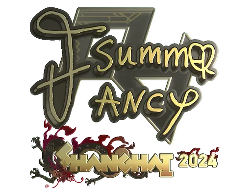 印花 | Summer（金色）| 2024年上海锦标赛